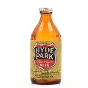 Hyde Park Beer 1950s Mini Bottle Salt-Pepper Shaker