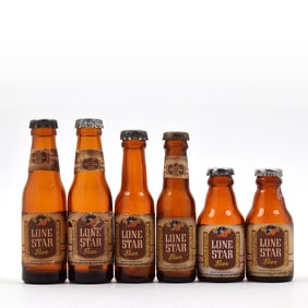 Lone Star Beer 1940s Mini Bottles Lot of 6