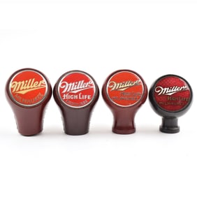 Miller 1940s Tap Knobs Lot of 4 Different