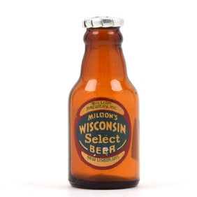Million Wisconsin Select Beer 1930s Mini Bottle Salt-pepper Shaker