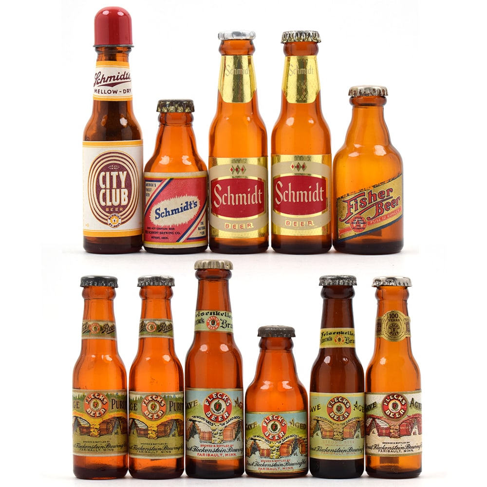 Mini Bottle Assortment Lot of 11 (1 of 13)