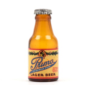 Primo Beer 1930s Steinie Mini Bottle HAWAII