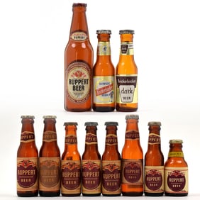 Ruppert 1940s-50s Mini Bottles Lot of 11