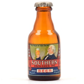 Southern Beer 1930s Steinie Mini Bottle Salt-Pepper Shaker