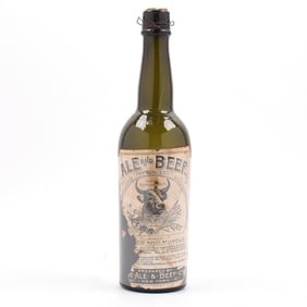 Ale and Beef Pre-Prohibition Medicinal Tonic Bottle