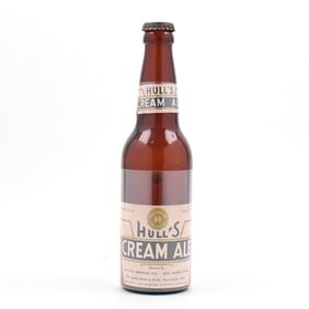 Hulls Cream Ale 1930s Bottle STAEHLY BOTTLING