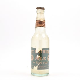 St Patrick Ale 1930s Bottle RED FOX