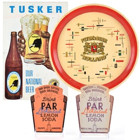 Miscellaneous Non-US Beverage Pieces Lot of 4 Different