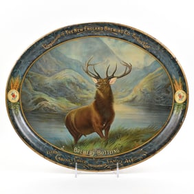 New England Brewing Cabinet Lager Family Ale Pre-ProTray SCARCE