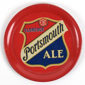 Eldredge Portsmouth Ale 1930s Tip Tray