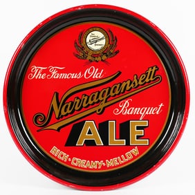 Narragansett Banquet Ale Pie Tray EXCEPTIONAL