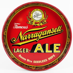 Narragansett Lager Ale Seedless Hops Tray EXCEPTIONAL