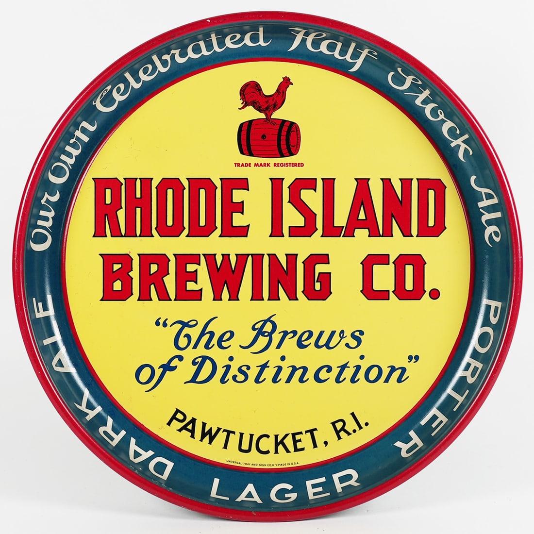 Rhode Island Brewing Red Rooster Brews Of Distinction Tray MINTY SCARCE (1 of 3)