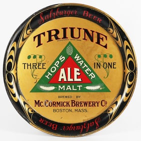 McCormick Triune Ale Pre-Pro Serving Tray VERY RARE