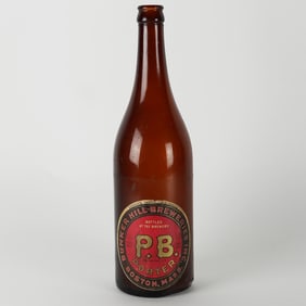 PB Prize Beauty Porter Van Nostrand Bunker Hill Boston Pre-Proh Bottle RARELY CLEAN