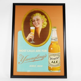 Yuenglings Olde Oxford ALE  Cardboard Diecut Siogn