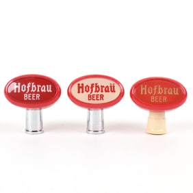 Hofbrau Beer Tap Handles Lot of 3