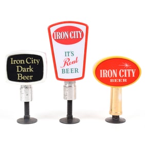 Iron City Tap Handles Lot of 3 PITTSBURGH PA