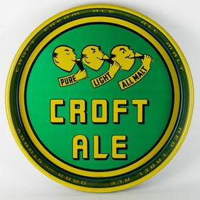 Croft Pure Light All Malt Ale Tray MINTY BEST KNOWN