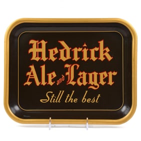 Hedrick Ale-Lager 1930s Tray NEAR MINT