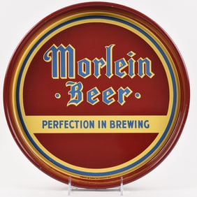 Morlein Beer 1940s Tray NEAR MINT