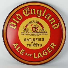 Old England Ale Lager 12 Inch Tray SCARCE MINTY