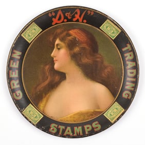 S and H Green Stamps 1920s Tip Tray