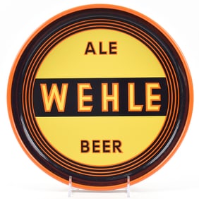 Wehle Ale-Beer 1930s Tray MINTY