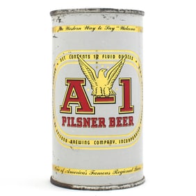 A-1 Pilsner Beer Flat Top WESTERN WAY 31-25 TOUGH