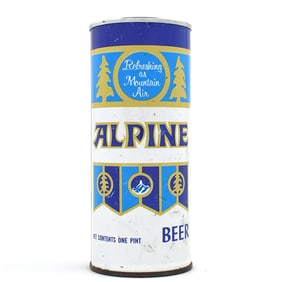 Alpine Beer 16 Ounce Pull Tab TOUGH 138-5