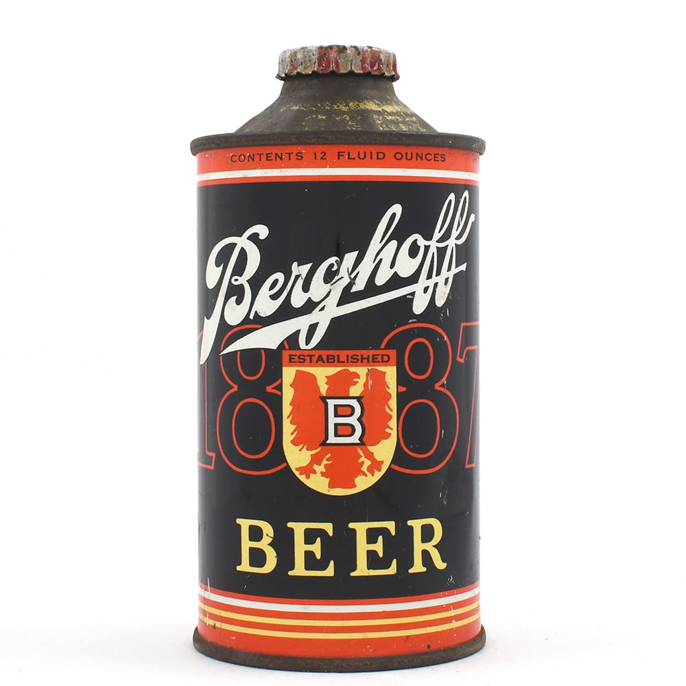 Berghoff 1887 Beer Cone Top ESTABLISHED 151-21 (1 of 6)