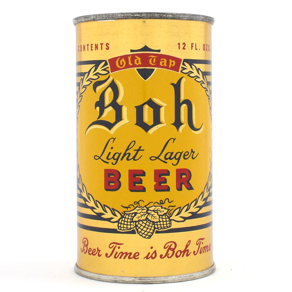Boh Light Lager Beer Bank Lid Flat Top MINTY BANK HEIST 40-10 (1 of 6)