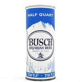 Busch Bavarian Beer 16 Ounce Zip Top LOS ANGELES 145-10
