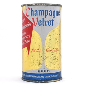 Champagne Velvet Flat Top BOHEMIANS ANNIV RARE 49-10
