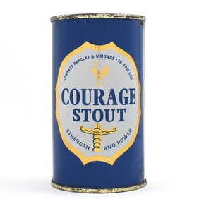 Courage Stout England Flat Top