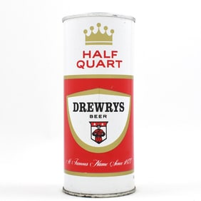 Drewrys Beer 16 Ounce Zip Top SOUTH BEND 148-32 MINTY