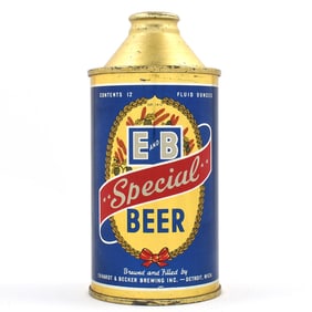 E and B Special Beer Cone Top 160-15 MINTY