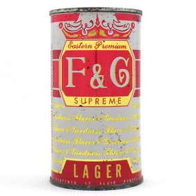 F and G Supreme Lager Flat Top 63-9