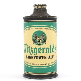 Fitzgeralds Garryowen Ale Cone Top 163-2 CLEAN SCARCE