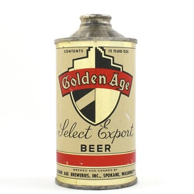Golden Age Select Export Beer Cone Top 166-13 SCARCE OUTSTANDING