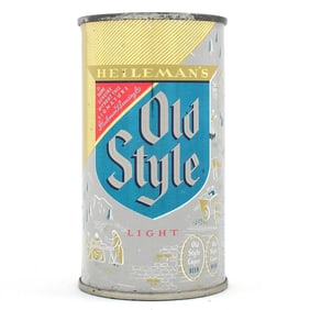 Heilemans Old Style Light Lager Beer Flat Top 108-18 EXCELLENT