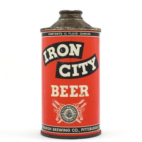 Iron City Beer Cone Top 169-30 CLEAN