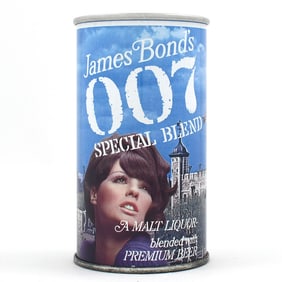 James Bonds 007 Special Blend Pull Tab RARE WHITE STRIPE 82-35 EXCELLENT