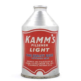 Kamms Light Pilsener Crowntainer 196-4 OUTSTANDING