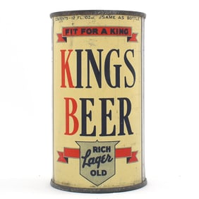 Kings Lager Beer Instructional Flat Top 88-2 OI 451