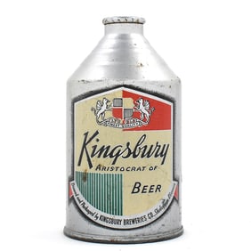 Kingsbury Beer Crowntainer DNCMT 4 PERCENT IRTP L196-13 UNLISTED