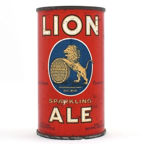 Lion Sparkling Ale Instructional Flat Top 91-33 OI 492