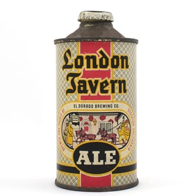London Tavern Ale Cone Top 173-4 SCARCE