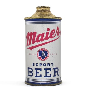 Maier Export Beer Cone Top 173-6