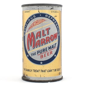 Malt Marrow Beer Flat Top 94-19 SCARCE